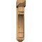Ekena Millwork Merced Arts and Crafts Rough Sawn Bracket w/ Offset Brace, Western Red Cedar, 6"W x 26"D x 30"H BKT0604X26X30MRC03RWR - alternate 3